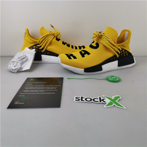 Ad*s nmd hu pharrell human race yellow bb0619