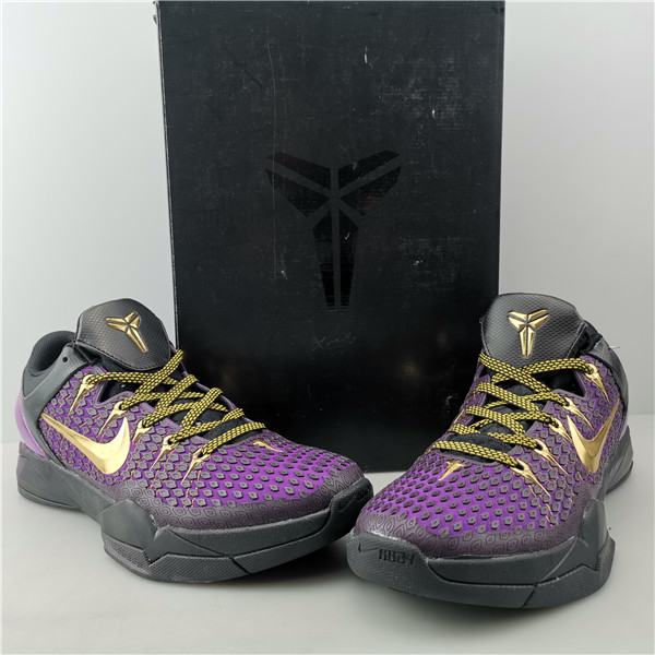 Nike Zoom Kobe VII Black Purple Gold 511371-005