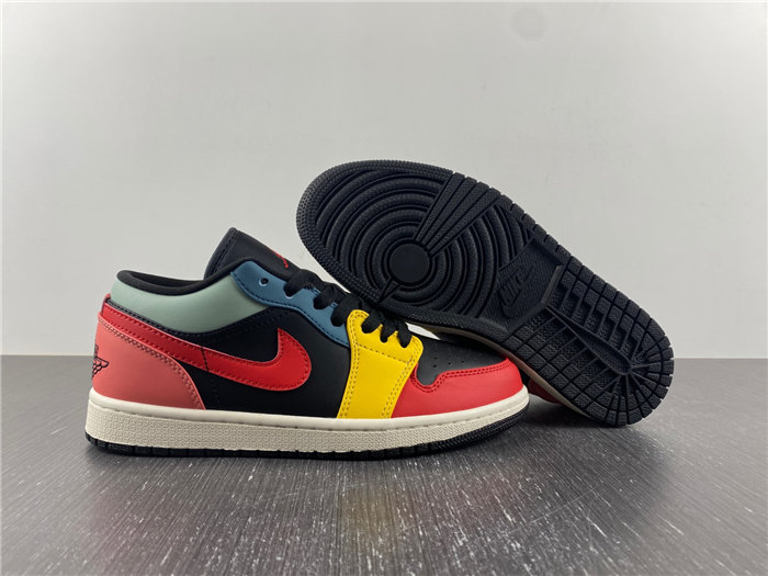 Air Jordan 1 Low SE Black Multi-Color DN3739-060