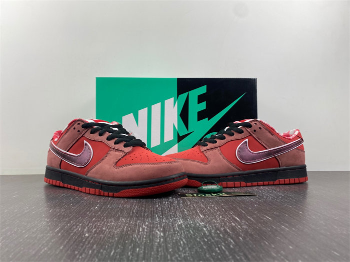 Nike SB Dunk Low Concepts Red Lobster 313170-661