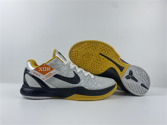 Nike Zoom Kobe 6 White Del Sol 436311-101