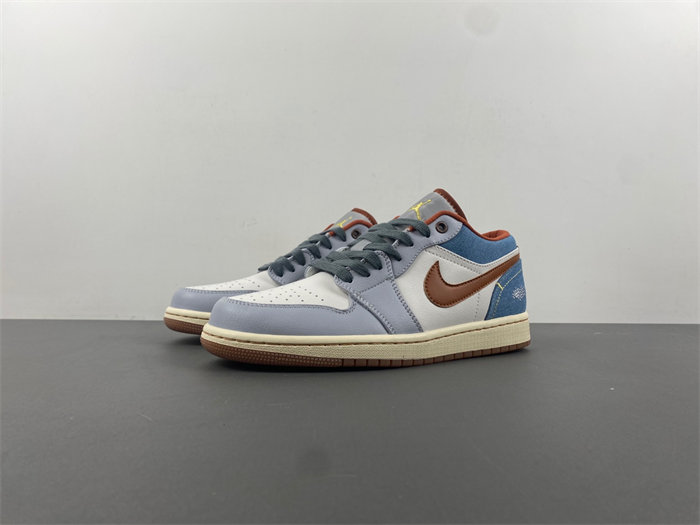 The Women’s Air Jordan 1 Low “Denim” Is Available Now   FZ5045-091