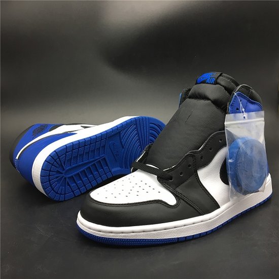 AIR JORDAN 1 RETRO “FRAGMENT” BLACK/SPORT ROYAL-WHITE 716371-040