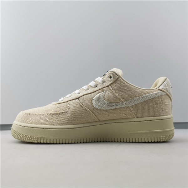 Stussy x Nike Air Force 1 Low “Fossil Stone” CZ9084-200