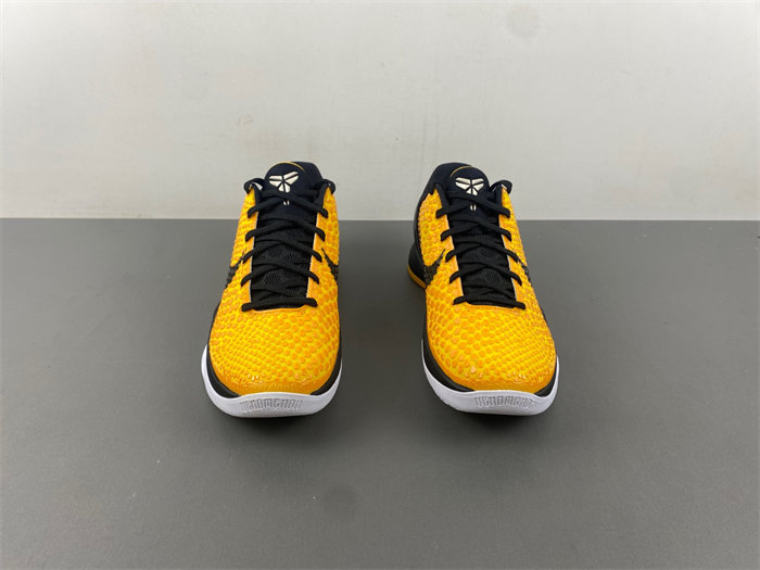 NIKE KOBE 6 PROTRO “LIGHTBULB” BLACK YELLOW  429659-700