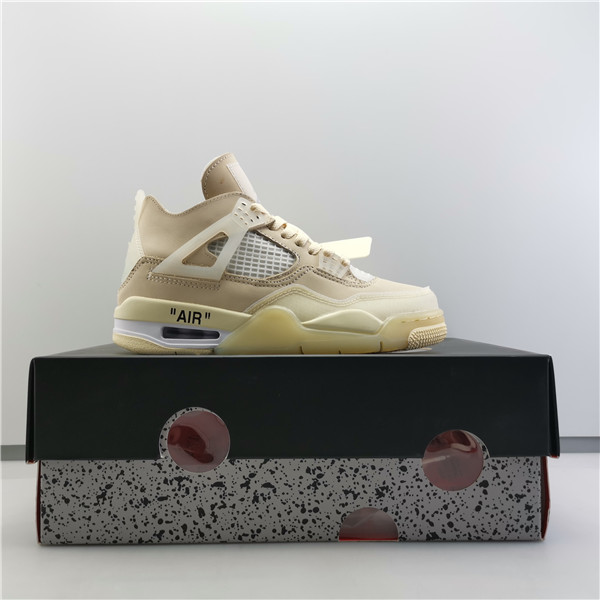 AIR JORDAN 4 X OFF WHITE AQ9129-002