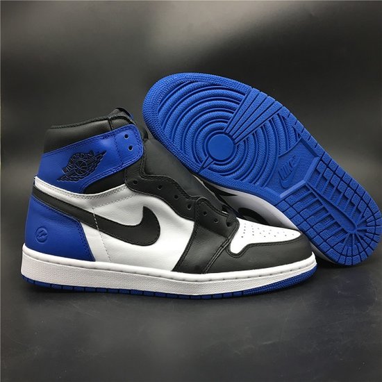 AIR JORDAN 1 RETRO “FRAGMENT” BLACK/SPORT ROYAL-WHITE 716371-040