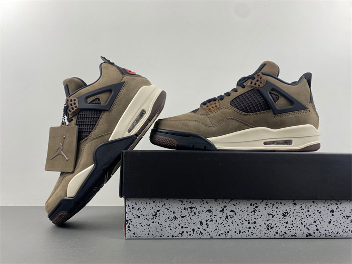 Travis Scott x Air Jordan 4 Retro Brown TS  AJ4-882335