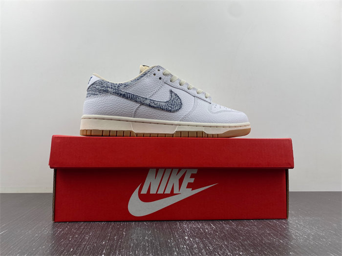 Nike Dunk Low New Americana Washed Denim FN6881-100