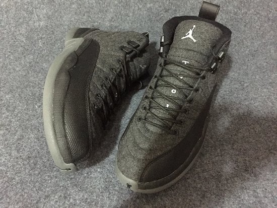 Air Jordan 12 Retro WOOL Metallic Silver