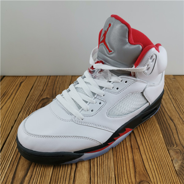 Jordan 5 Retro Fire Red Silver Tongue (2020) DA1911-102