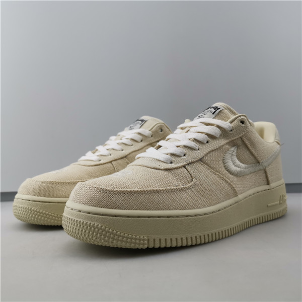 Stussy x Nike Air Force 1 Low “Fossil Stone” CZ9084-200