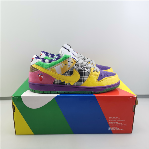 NIKE DUNK LOW PRO IW PURPLE/ YELLOW 318403-137