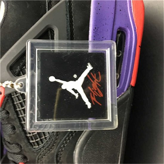 Air Jordan 4 NRG Raptor Purple Jumpman