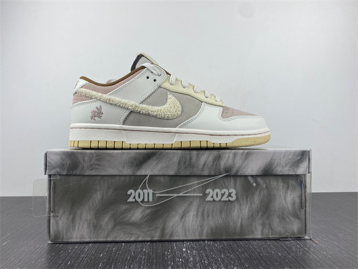 Nike Dunk Low Retro PRM Year of the Rabbit Fossil Stone FD4203-211.