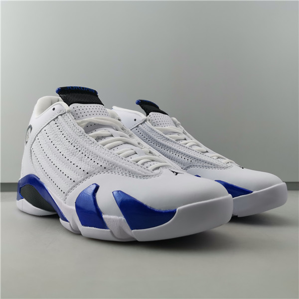 Jordan 14 Retro White Hyper Royal 487471-104