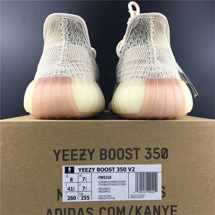 Ad*s yeezy boost 350 v2 citrin fw5318