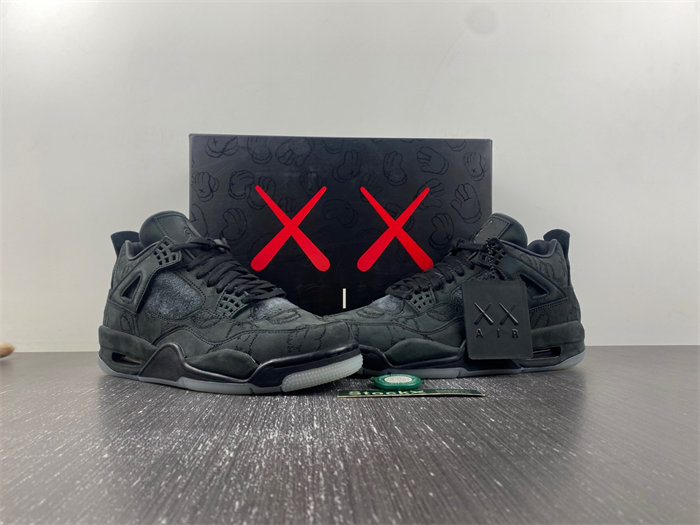 Jordan 4 Retro Kaws Black 930155-001