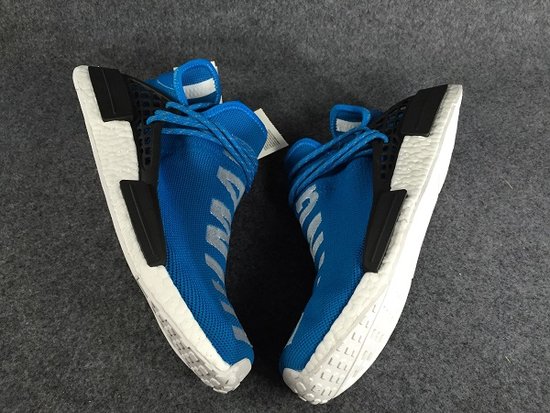 2nd x pharrell x Ad*s nmd human race blue