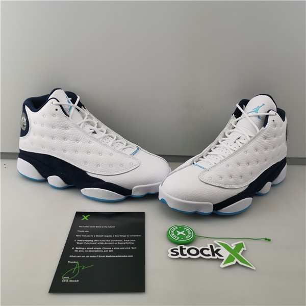 Jordan 13 Retro White Obsidian Powder Blue  414571-144