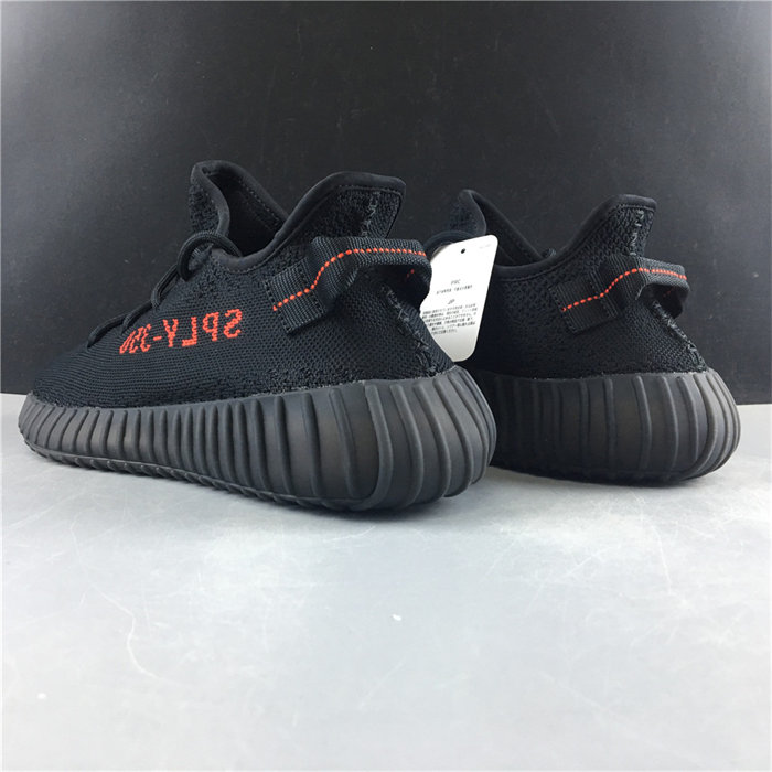 Ad*s yeezy boost 350 v2 black red cp9652