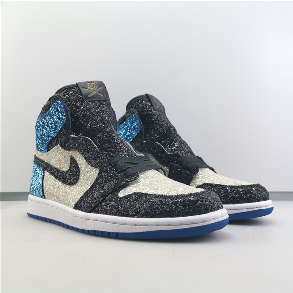 AIR JORDAN 1 X FRAGMENT DESIGN “GLITTER” CK5566-400