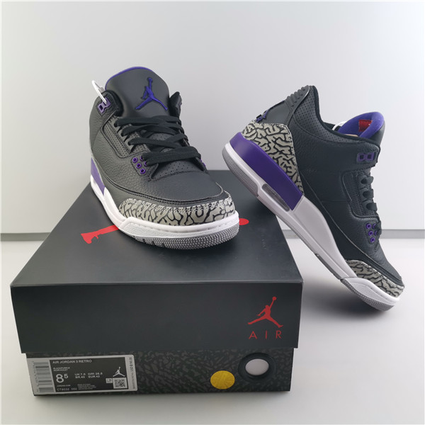 AIR JORDAN 3 “COURT PURPLE” CT8532-050