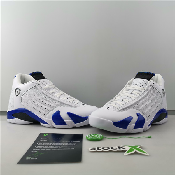 Jordan 14 Retro White Hyper Royal 487471-104