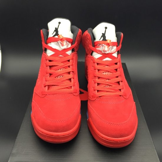 Air Jordan 5 Red Suede 