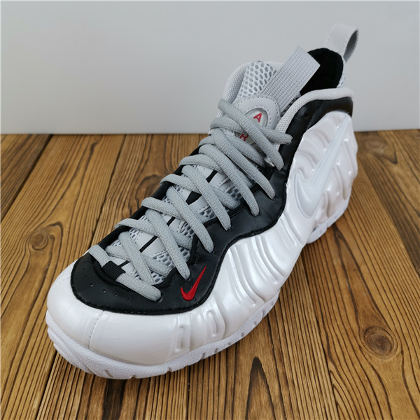 NIKE AIR FOAMPOSITE PRO WHITE BLACK UNIVERSITY RED 624041-103