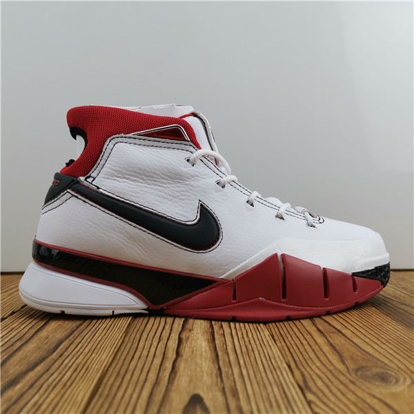 Kobe 1 Protro White Black Red AQ2728-102