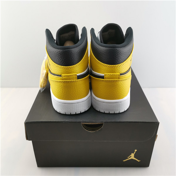 Air Jordan 1 Black/Yellow Cj9219-700