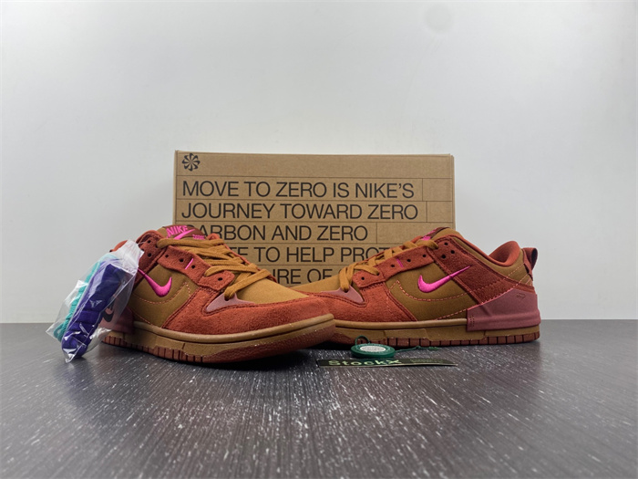 Nike Dunk Low Disrupt 2 Desert Bronze Pink Prime  DH4402-200