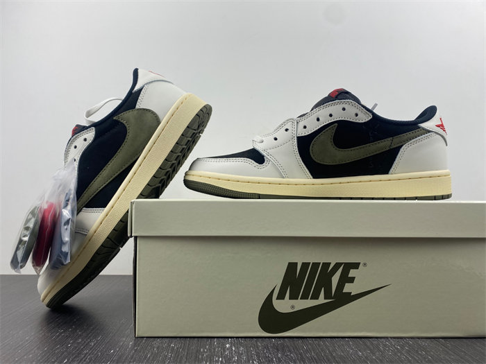 Jordan 1 Retro Low OG SP Travis Scott Olive DZ4137-106