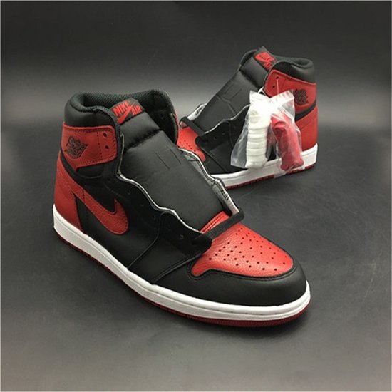 GOAT Air Jordan 1 OG High Banned Bred 2016