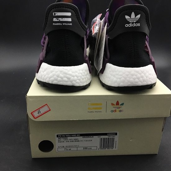 PW NMD Human Race HOLI Black Purple