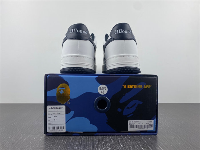 A Bathing Ape Bape Sta JJJJound White Navy