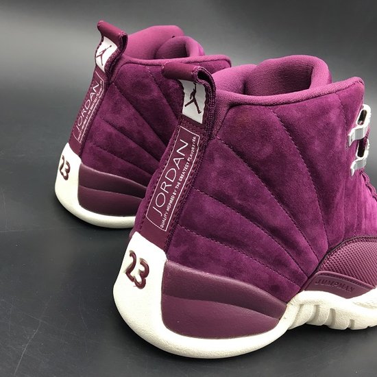 PSNY X Air Jordan 12 “Bordeaux” BordeauxMetallic Silver-Sail