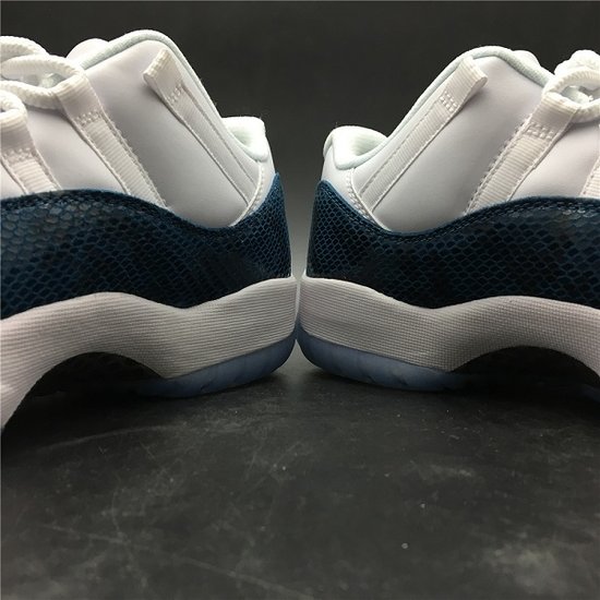 Air Jordan 11 Low “Navy Blue Snakeskin