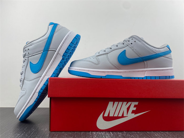 Nike Dunk Low Retro Pure Platinum Blue Lightning DV0831-001