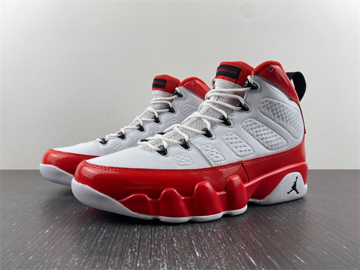 Jordan 9 Retro White Gym Red 302370-160