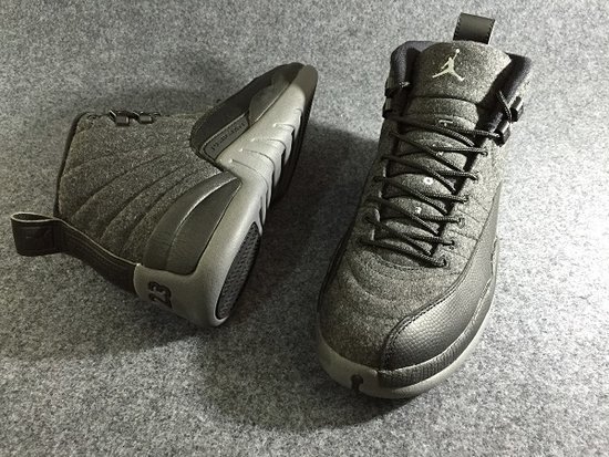 Air Jordan 12 Retro WOOL Metallic Silver