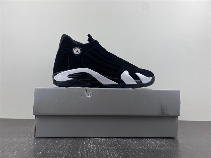 Jordan 14 Retro Black White 487471-016