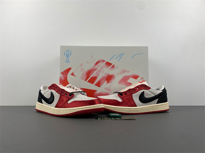 Trophy Room x Air Jordan 1 Low OG “Home”   FN0432-100