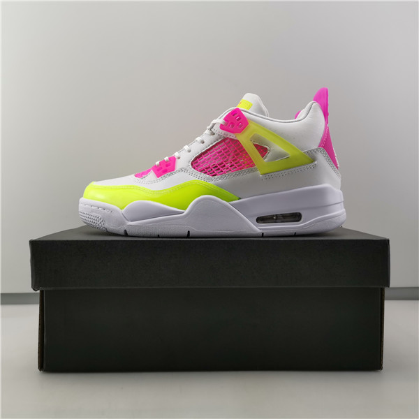 AIR JORDAN 4 GIRLS LEMON VENOM PINK BLAST CV7808-100