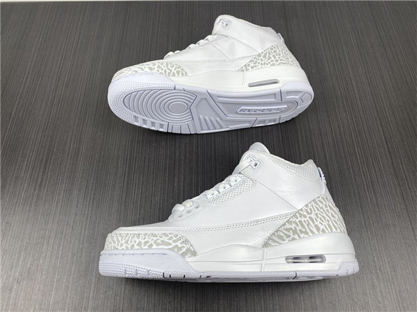 Jordan 3 Retro Pure White 2018 (PS) 429487-111