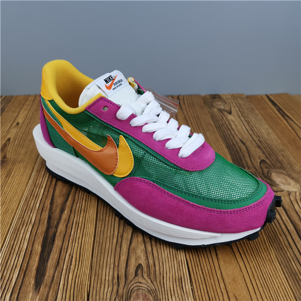 Sacai x Nike LDV Waffle Green Pink BV0073-301