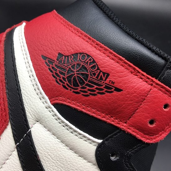 GOAT Air Jordan 1 Bred Toe