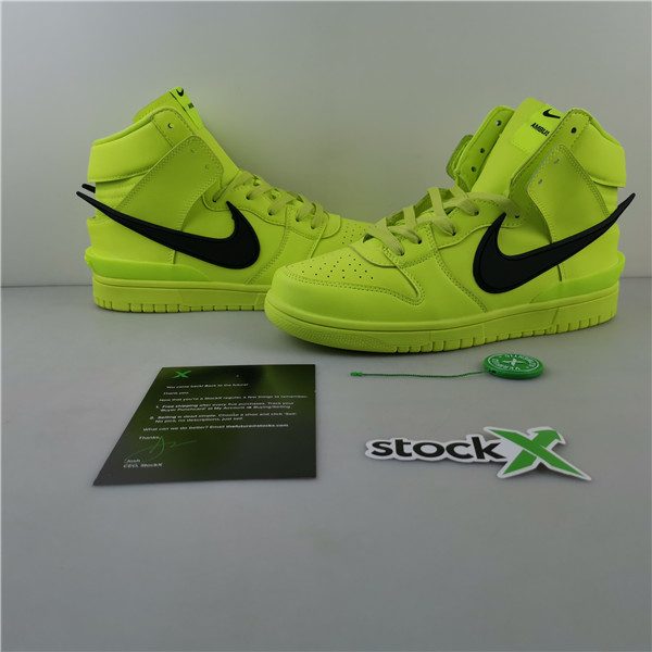 Nike Dunk High AMBUSH Flash Lime CU7544-300