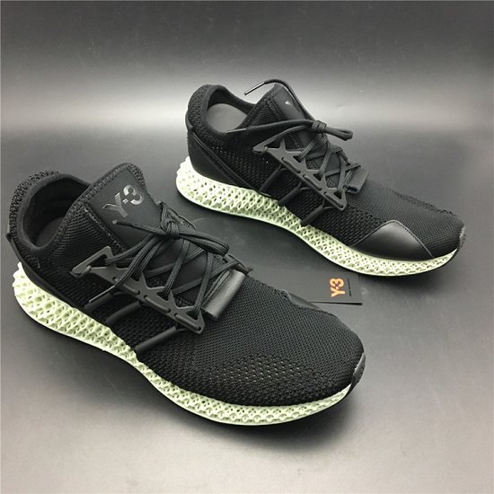 Ad*s black y-3 runner 4d futurecraft